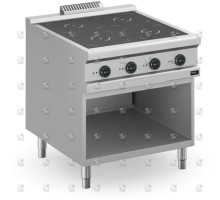 900 sērijas indukcija 4 zonas apri-89p/pl