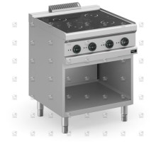 700 sērijas indukcija ar 4 zonām apri-77p/pl
