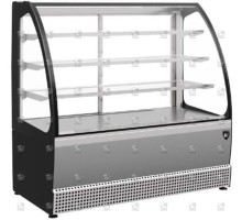 Витрина кондитерская kвк-1305м люкс черный
