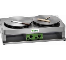 Dubultā pankūku mašīna cr400g2 gāze