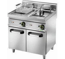 Electric double fryer sfm18d 3ph