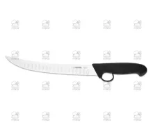 Breaking knife scalloped edge 25 cm, yellow