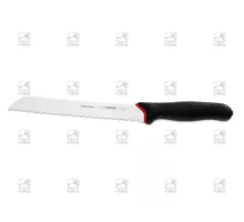 Bread knife wavy edge 21 cm, black