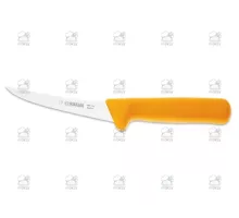 Boning knife, straight handle, medium, yellow, Giesser, 2509 13 g