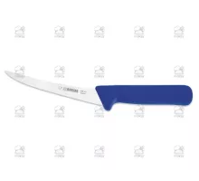 Boning knife, straight handle, medium, blue, Giesser, 2509 15 b