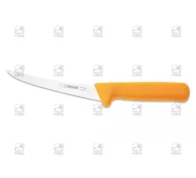 Boning knife, straight handle, medium, yellow, Giesser, 2509 15 g