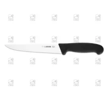 Нож для забоя, гребенчатый край, черный, Giesser, 3005 wwl 18