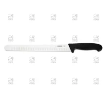 Slicer scalloped edge 28 cm, black