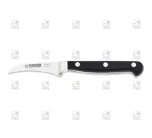 Bird’s beak peeling knife 9 cm, black
