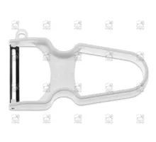 Potato peeler, white, Giesser, 8249 rap w