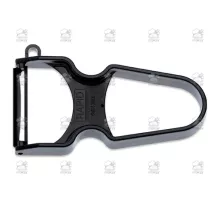 Potato peeler, black, Giesser, 8249 sp