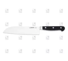 Нож Santoku 18 cm, чёрный