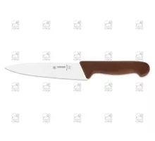 Chef's knife, narrow, brown, Giesser, 8456 16 br