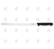 Salmon knife, scalloped edge, black, Giesser, 8475 wwl 31