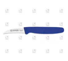 Bird’s beak peeling knife 6 cm, blue