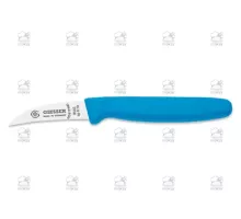 Bird's beak peeling knife, light blue, Giesser, 8545 sp 6 hb