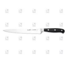 Bestcut chef's knife, wavy edge, black, Giesser, 8670 w 20