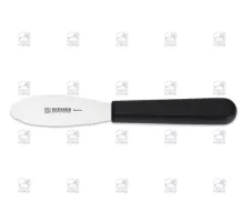 Spreader, wavy edge, 9 cm, black, Giesser, 8795 w 9