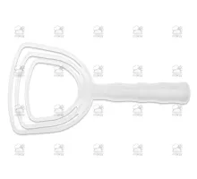 Bone dust remover, white, Giesser, 896612