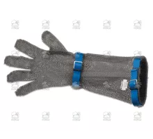 Mesh safety glove, blue, Giesser, 9590 19 b