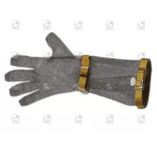 Mesh safety glove, brown, Giesser, 9590 19 br
