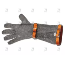 Mesh safety glove, orange, Giesser, 9590 19 or