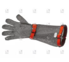 Mesh safety glove, red, Giesser, 9590 19 r