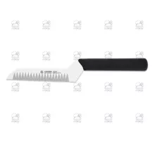 Decorating knife with angled blade 12 cm, black