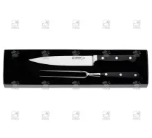 Carving set, 2 pcs., black, Giesser, 9770