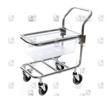 Контейнерная тележка высокая