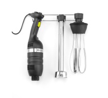 Set: Stick blender 350 with variable speed + whisk + wall-mounted rack, Kitchen Line, Black, 230V/350W, ø100x110mm