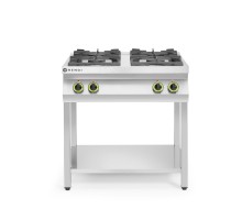 Gas cooker Kitchen Line 4-burner open stand, Kitchen Line, 19kW, 800x700x(H)900mm