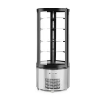 Aukstumvitrīna kūkām, apaļa, Arktic, 360L, 230V/460W, ø680x(H)1755mm, 