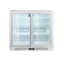 Холодильник Back bar с 2 раздвижными дверями, Arktic, 150л, серебряный, 220-240В/160Вт, 900x520x(H)840мм