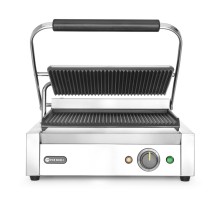 Kontaktgrils Panini, rievota augša un apakša, 230V/2200W, 432x396x(H)214mm, 