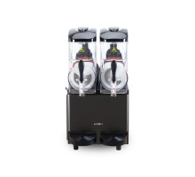 Slush machine 2x12 L, Arktic, 24L, Black, 220-240V/710W, 415x507x(H)810mm