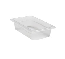 Container GN 1/4 transparent polypropylene., Cambro, GN 1/4, 1,7L, Transparent, 162x265x(H)65mm