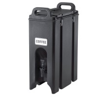 Izolēts dzērienu konteiners Camtainers sērijai, Cambro, 17,9L, Melns, 420x230x(H)620mm