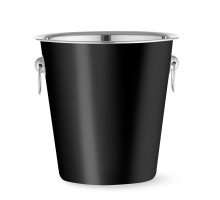 Šampanieša dzesētājs, BarUp, 3,3L, melns, ⌀220x(H)190mm