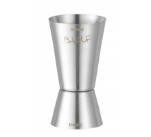 Džigeris – bārmeņa mērglāze 25/50 ml, Bar up, ø43x(H)85mm, 