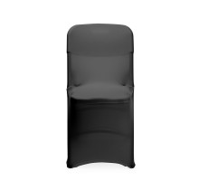 Saliekama krēsla pārvalks, 810965 & 910989, Melns, 540x440x(H)840mm