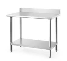 Darba galds ar aizmugurējo malu, Budget Line, 1000x600x(H)950mm