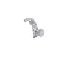 Paplašināšanas āķis alumīnija noliktavu stelāžai, 15x42x(H)42mm, 812280