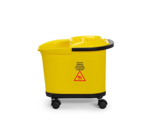 Ведро для швабры, 16л, желтый, 405x296x(H)340мм – профессиональное оборудование от Hendi