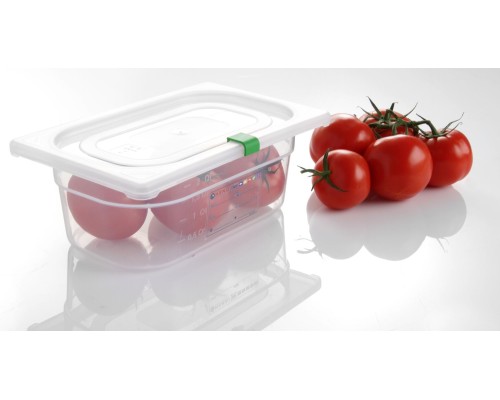 Klipši gastronormām GN HACCP no polipropilēna, Zaļš, 12 gab – profesionālā iekārta no Hendi