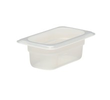 GN 1/9 caurspīdīga polipropilēna tvertne, Cambro, GN 1/9, 0,57L, Caurspīdīgs, 108x176x(H)65mm
