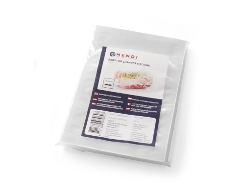 Фото Пакеты для хранения продуктов, для камерных упаковочных машин, HENDI, 100 шт., 200x140мм, 970607, Hendi