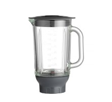 Thermo resist glass blender attachment 1.6 l, Kenwood, 140x195x(H)275mm