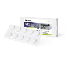 Extreme Coffee Tablets, kafijas tabletes ar jaunu formulu, profesionāls kafijas automātu tīrīšanas līdzeklis, 10 tabletes blistera iepakojumā