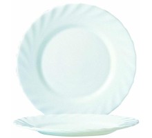 Тарелка обеденная Trianon, Arcoroc, ø195 мм, белый, ⌀195x(H)16 мм